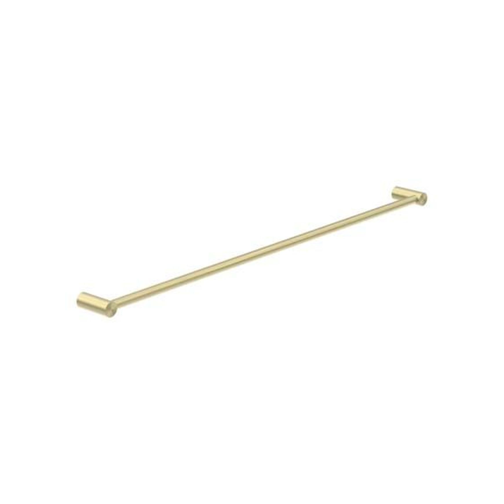 New Mecca Single Towel Rail 800mm Brushed Gold