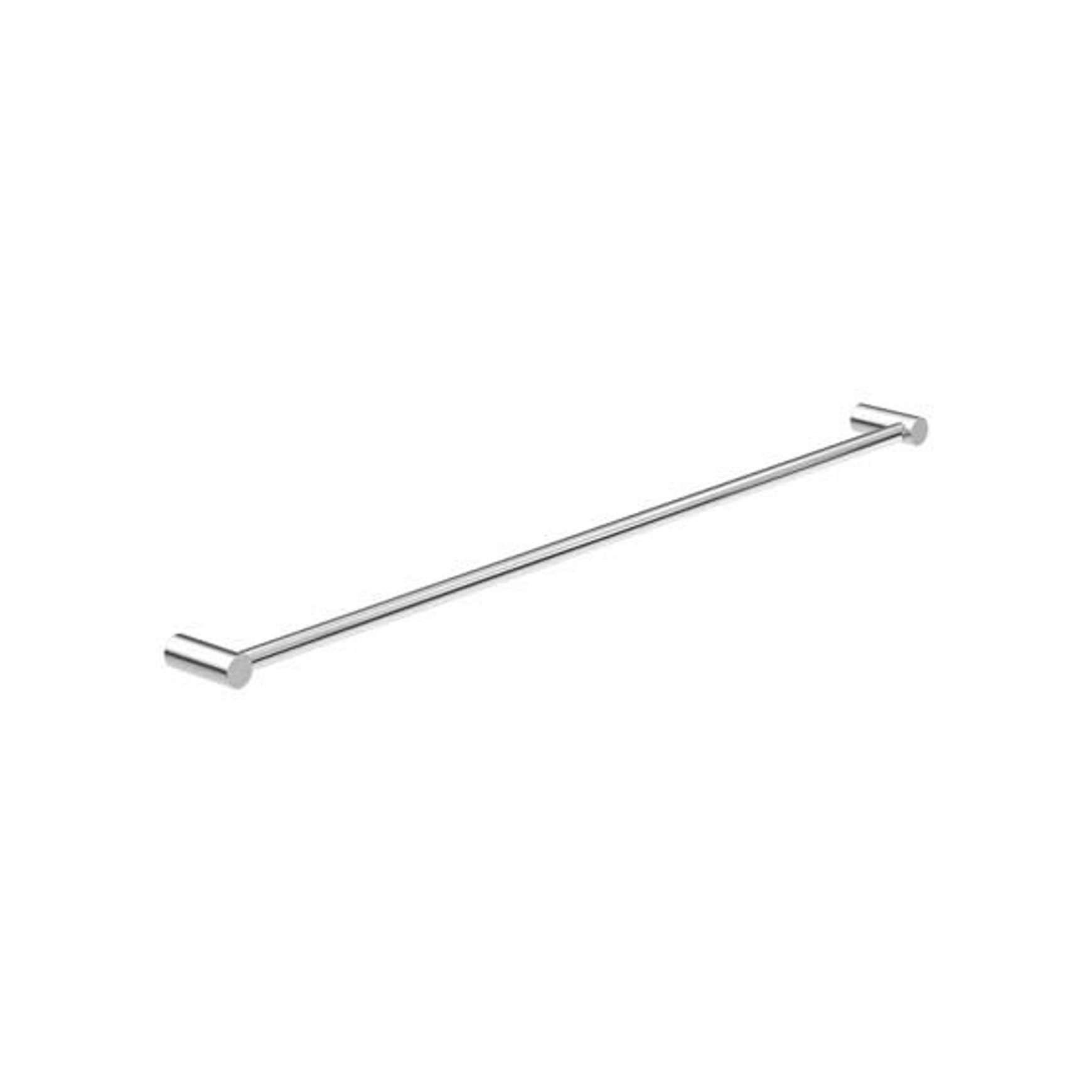 New Mecca Single Towel Rail 800mm Chrome