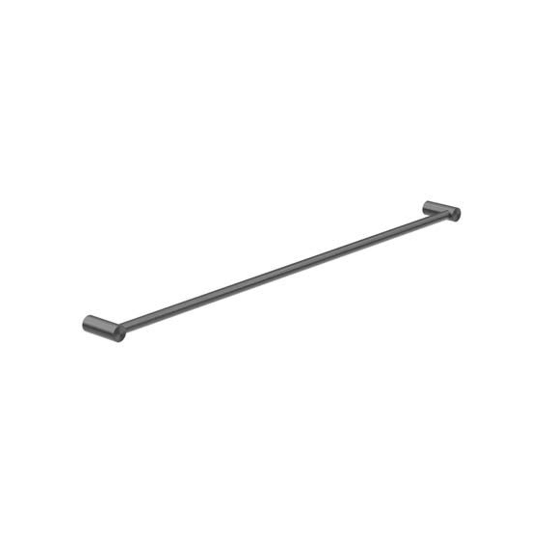 New Mecca Single Towel Rail 800mm Gun Metal