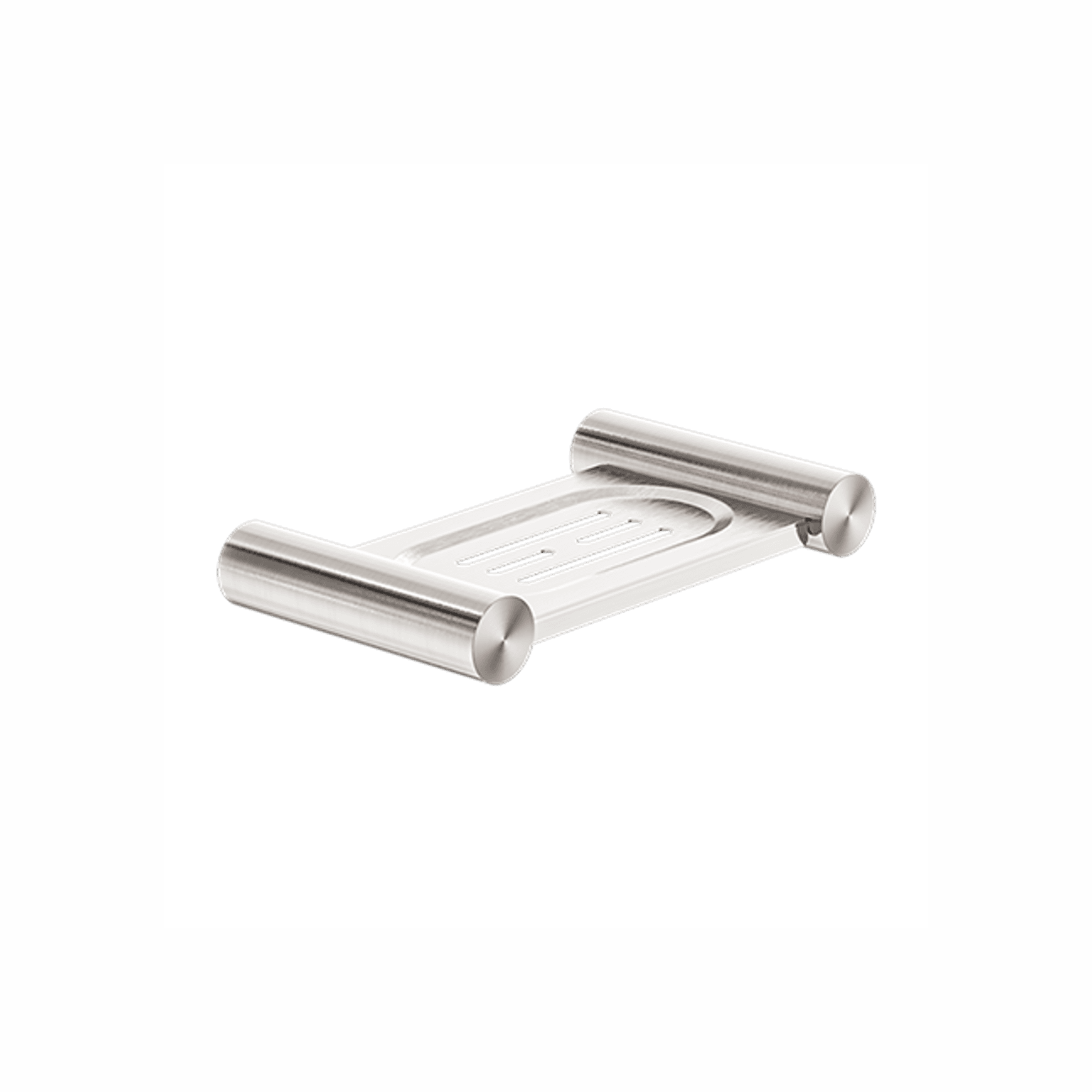 New Mecca Soap Dish Holder Brushed Nickel