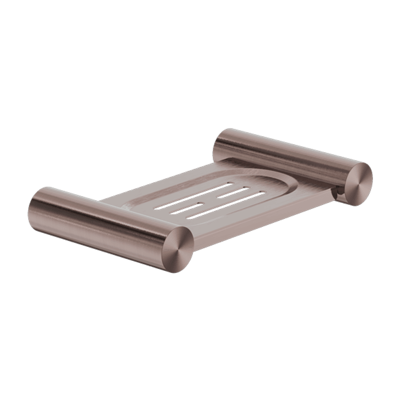 New Mecca Soap Dish Holder Brushed Bronze