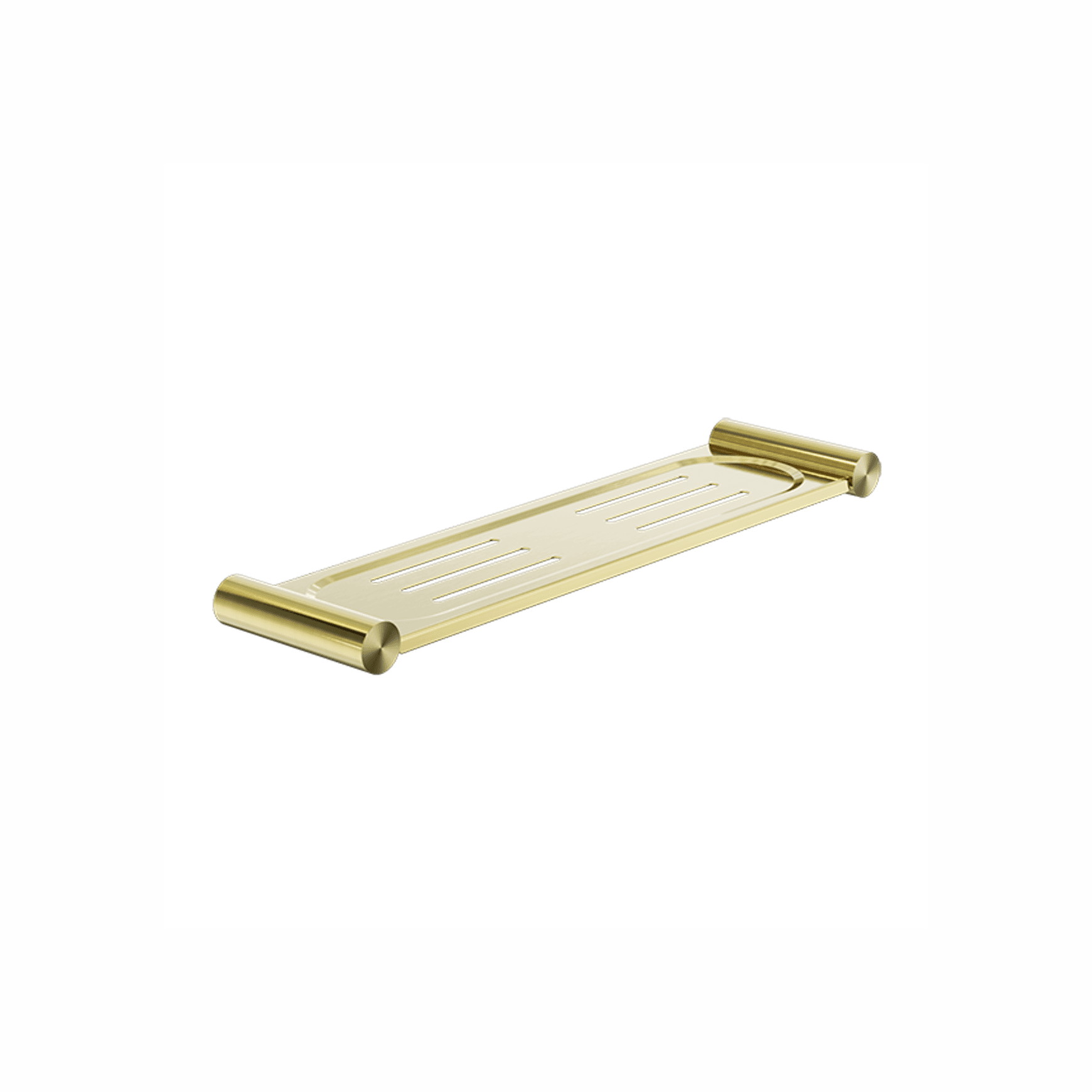 New Mecca Metal Shower Shelf Brushed Gold