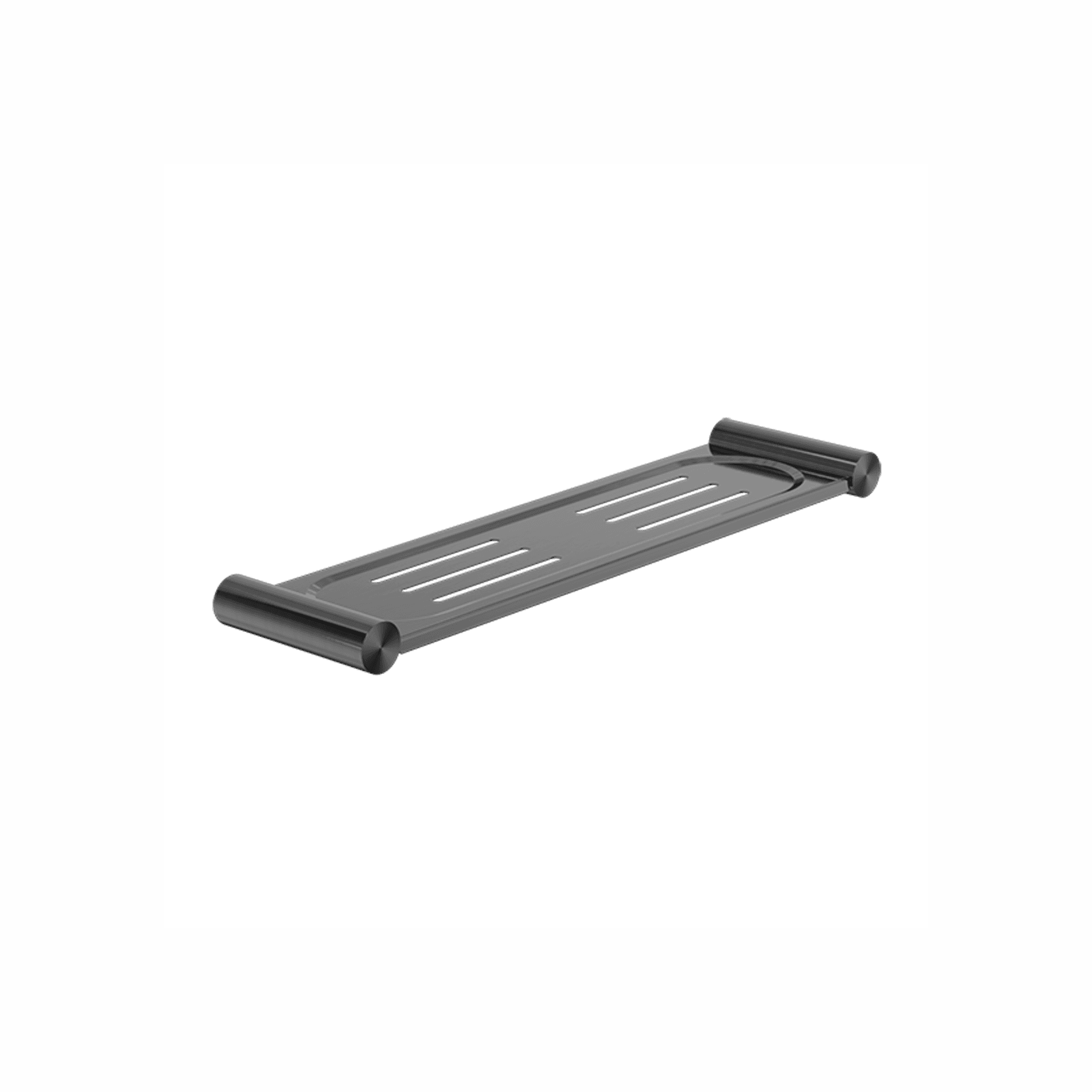 New Mecca Metal Shower Shelf Gun Metal
