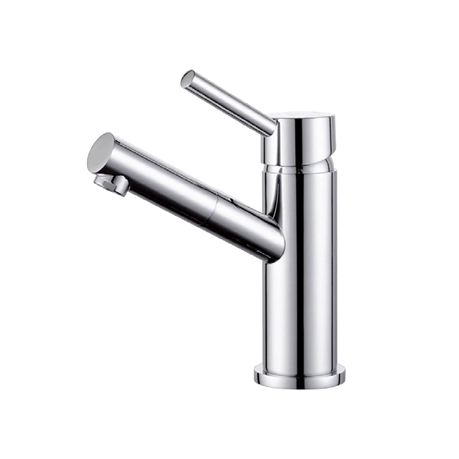 Dolce Basin Mixer Angle Spout Chrome