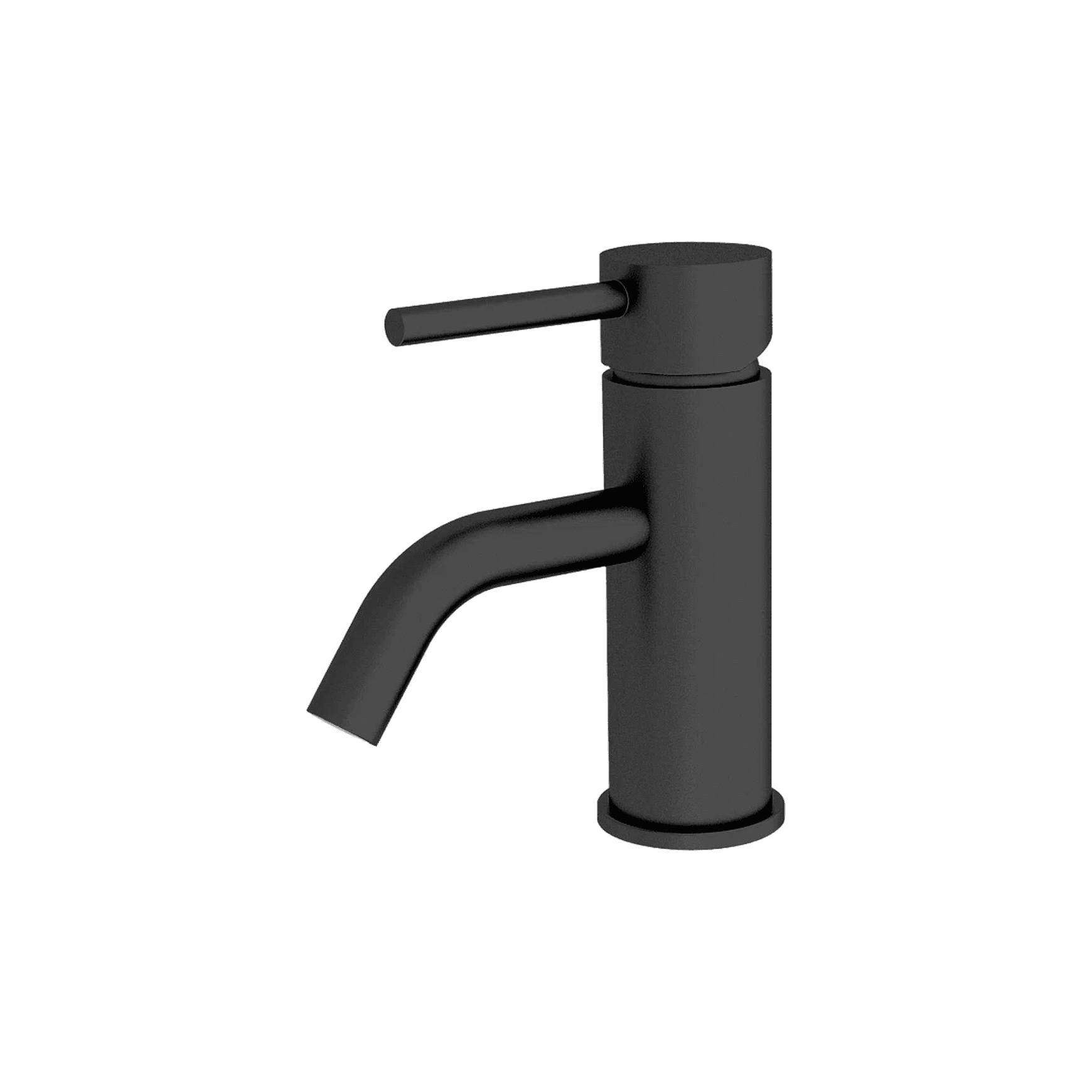 Dolce Basin Mixer Stylish Spout Matte Black