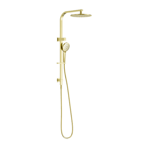 Bianca Twin Shower | Brushed Gold