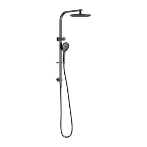 Bianca Twin Shower | Gun Metal