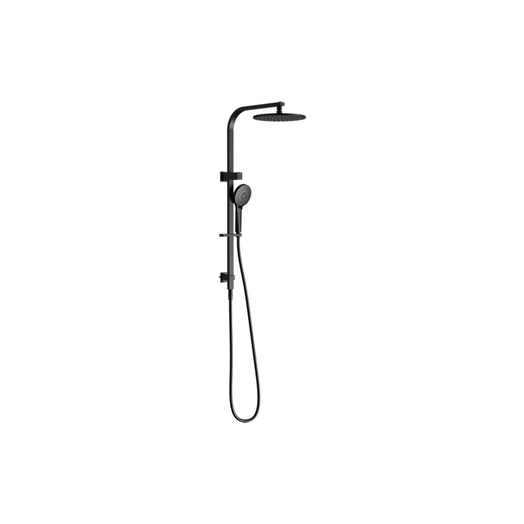 Bianca Twin Shower | Matte Black