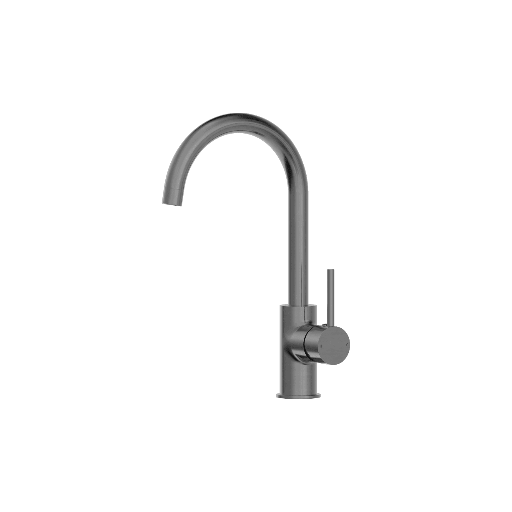 Dolce Kitchen Mixer Gooseneck Gun Metal