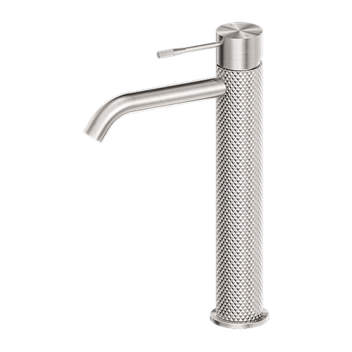 Opal Tall Basin Mixer Brushed Nickel