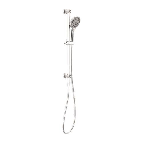 Opal Shower Rail With Air Shower II Brushed Nickel