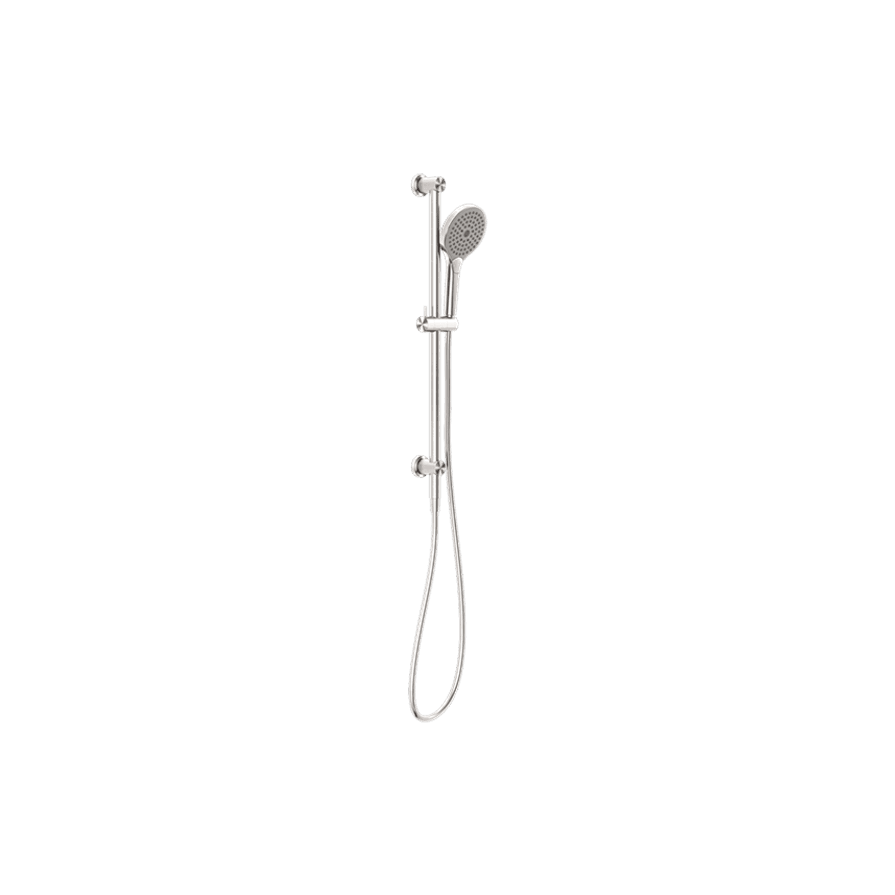 Opal Shower Rail With Air Shower II Brushed Nickel