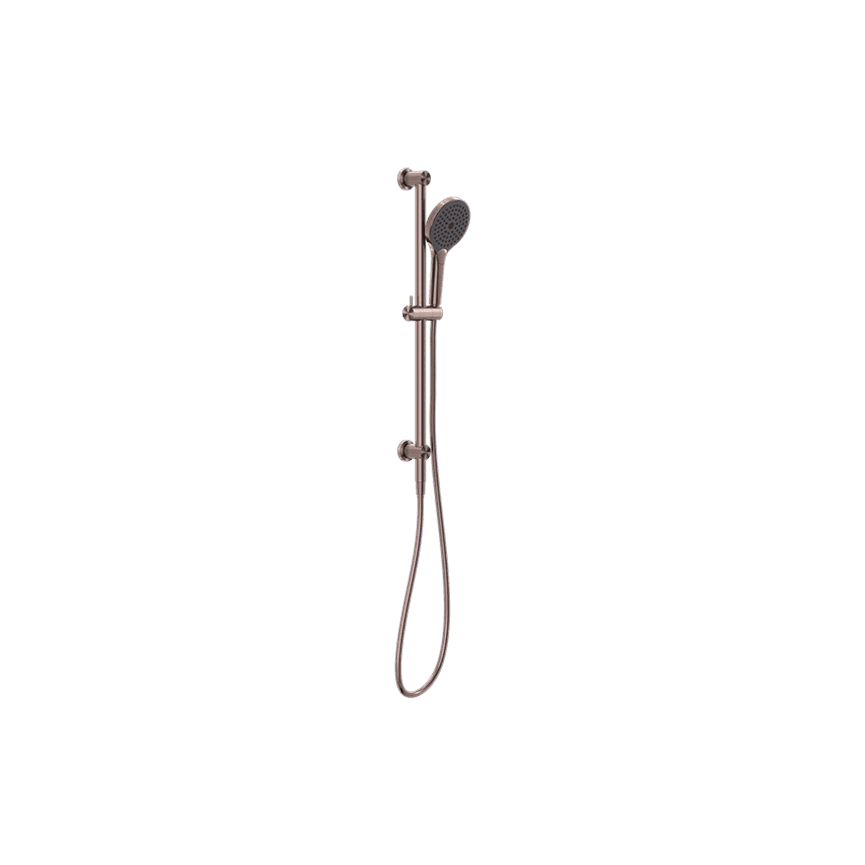 Opal Shower Rail With Air Shower II Brushed Bronze