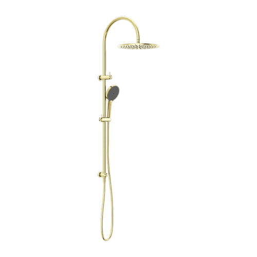 Opal Twin Shower With Air Shower II Brushed Gold