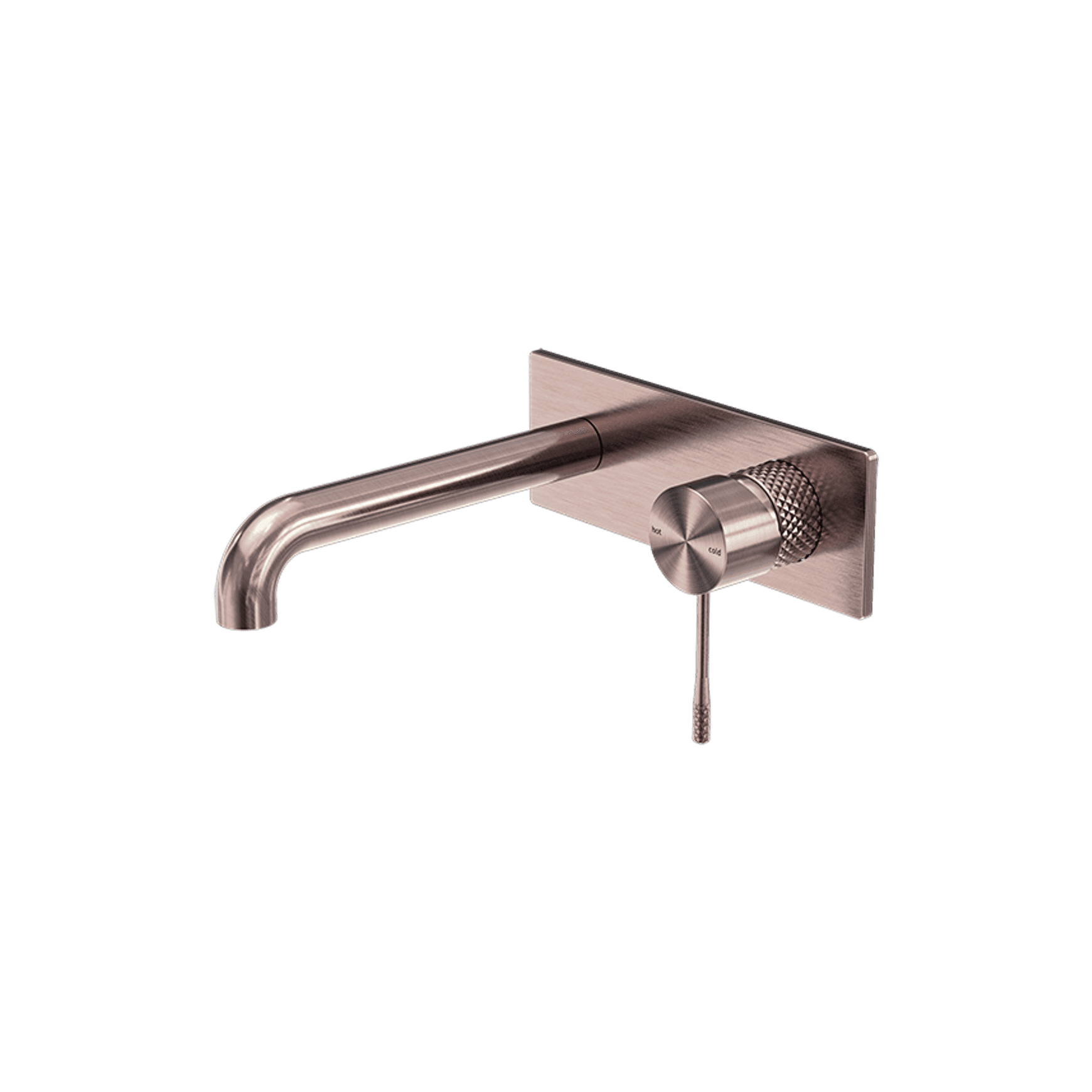 Opal Wall Basin/Bath Mixer 185mm Brushed Bronze