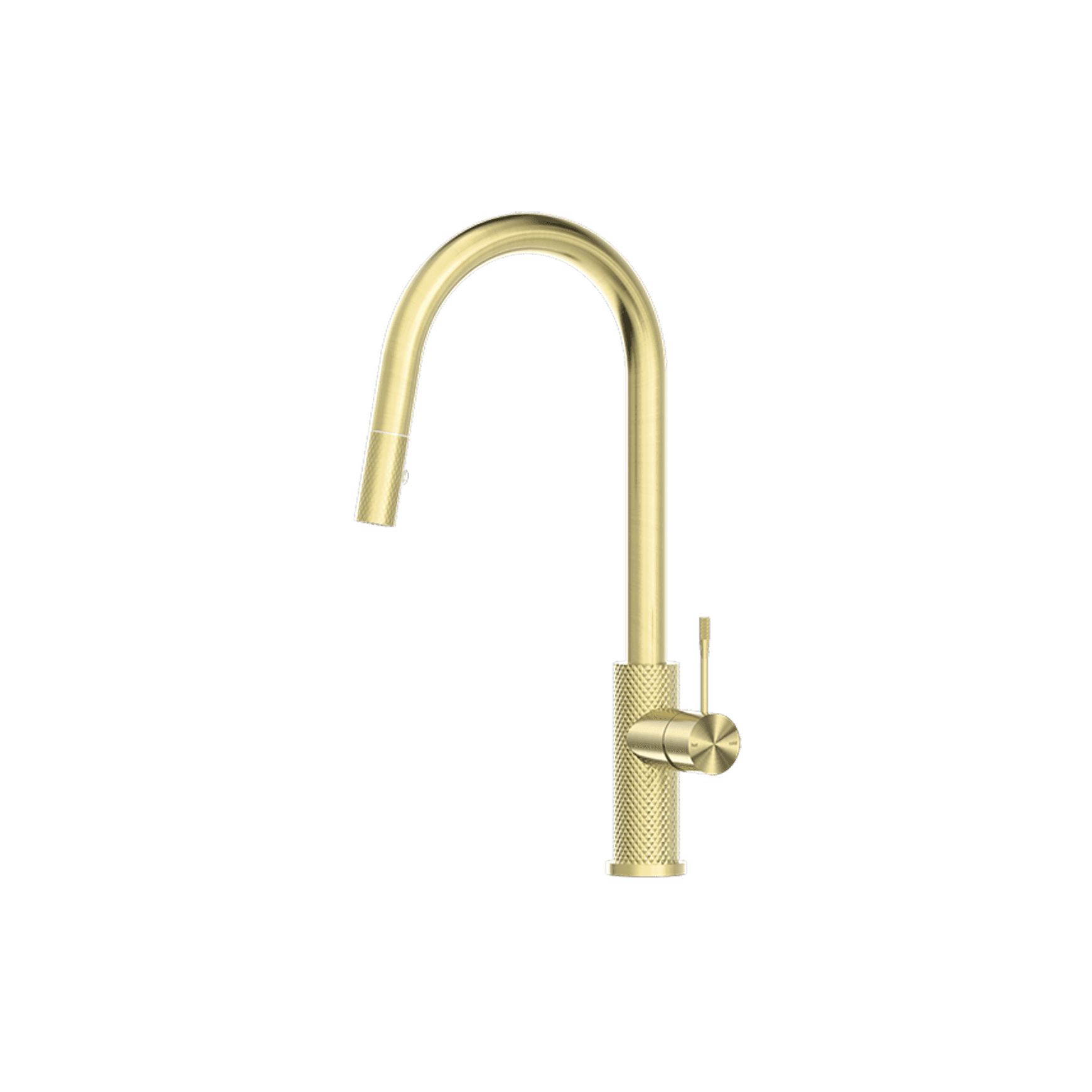 Opal Pull Out Sink Mixer With Vegie Spray Function Brushed Gold