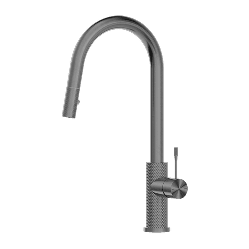 Opal Pull Out Sink Mixer With Vegie Spray Function Graphite