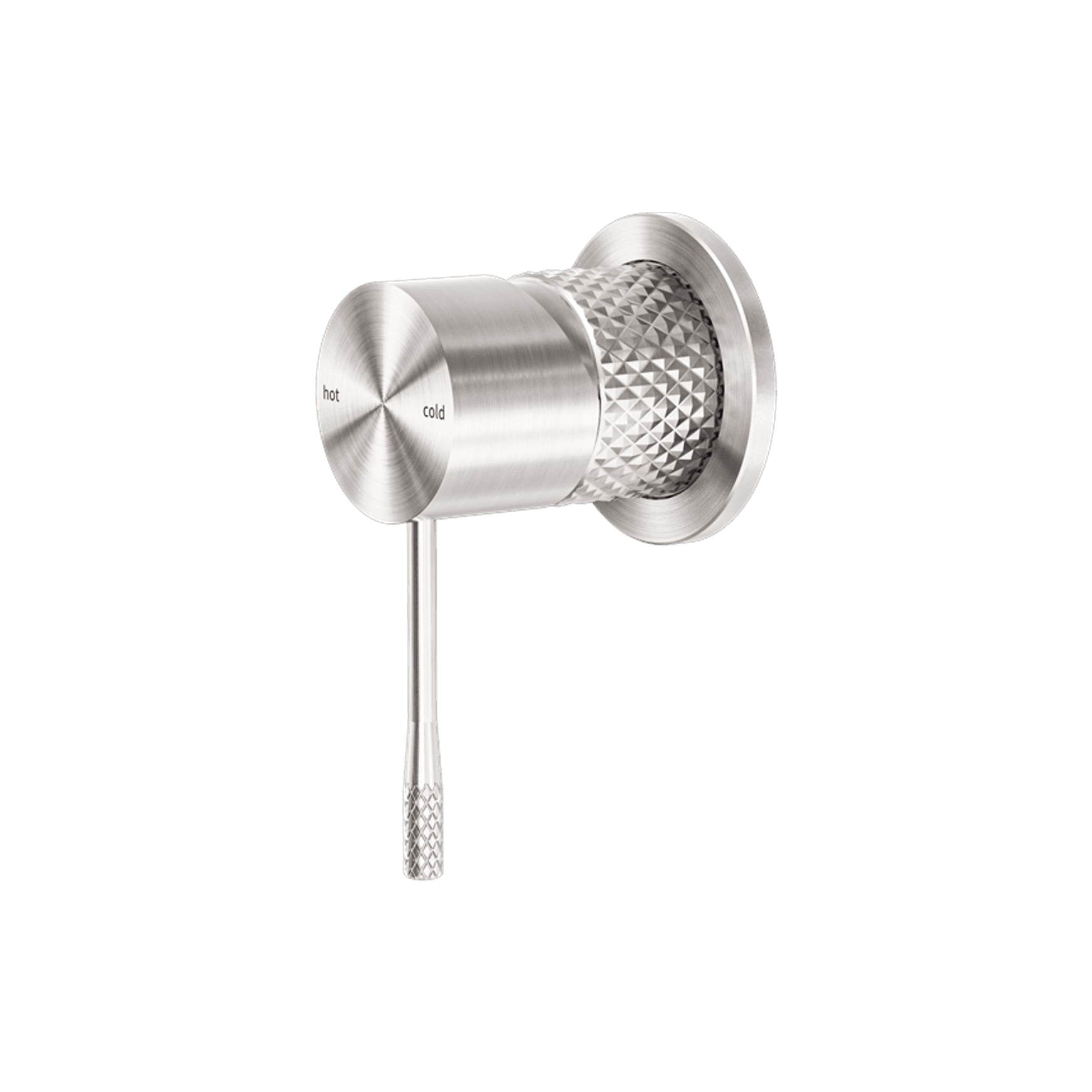 Opal Shower Mixer 60mm Plate Brushed Nickel