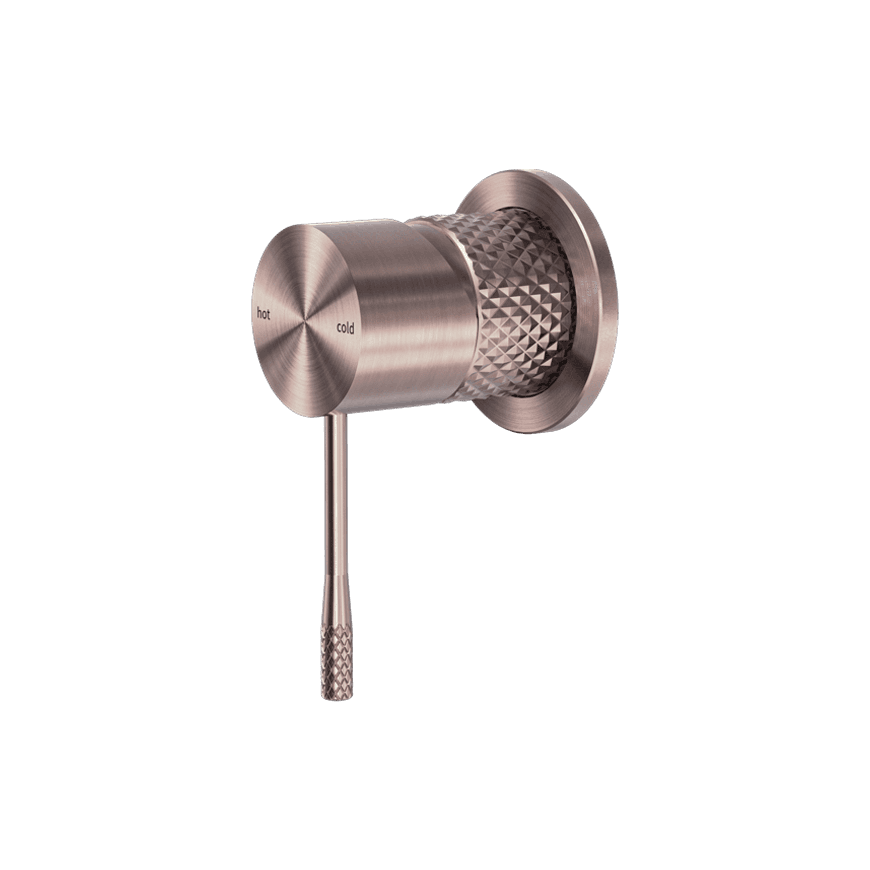 Opal Shower Mixer 60mm Plate Brushed Bronze