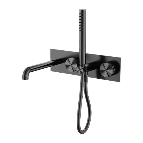 Opal Shower System With Spout 250mm Graphite