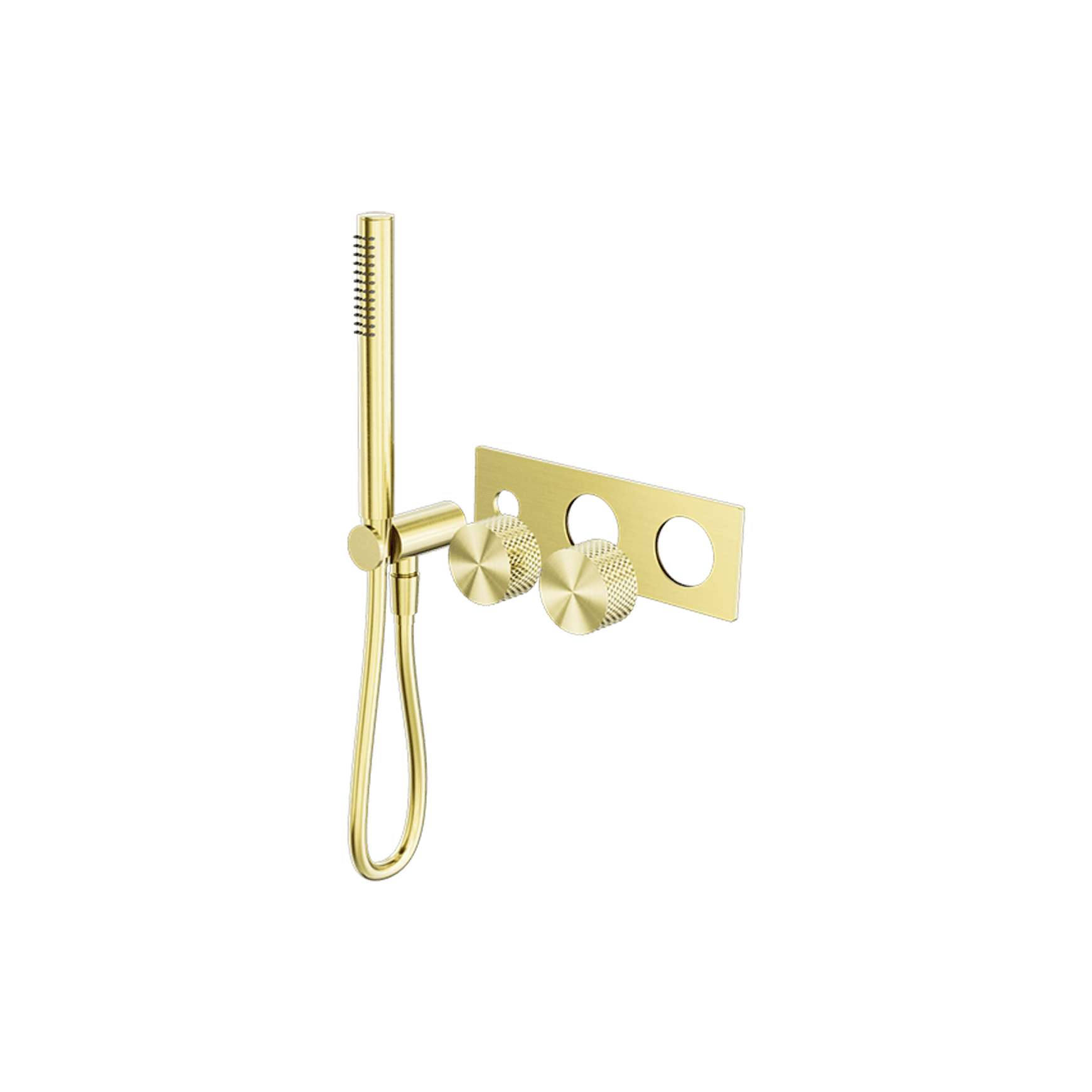 Opal Shower System Kit Brushed Gold