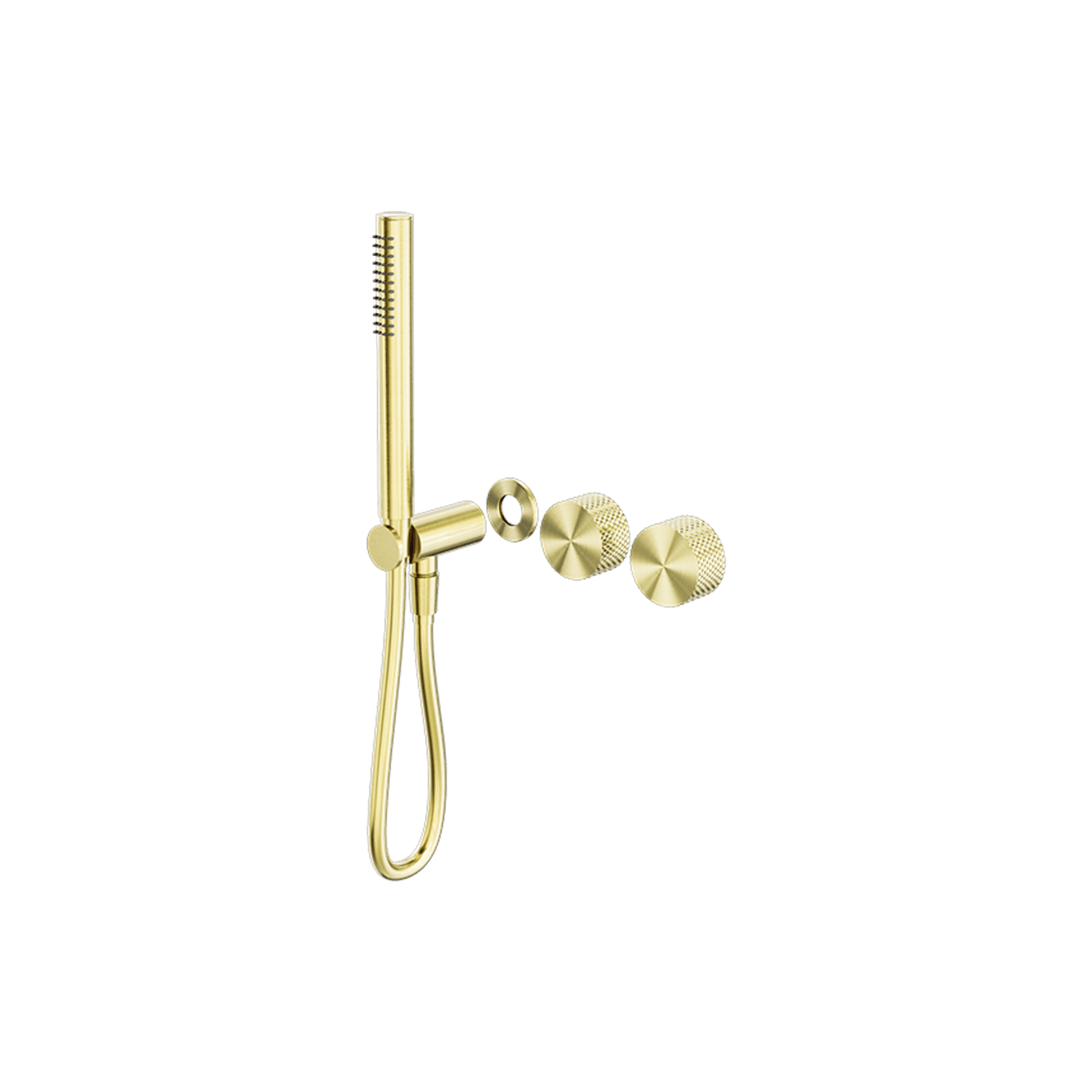 Opal Shower System Separate Plate Kit Brushed Gold