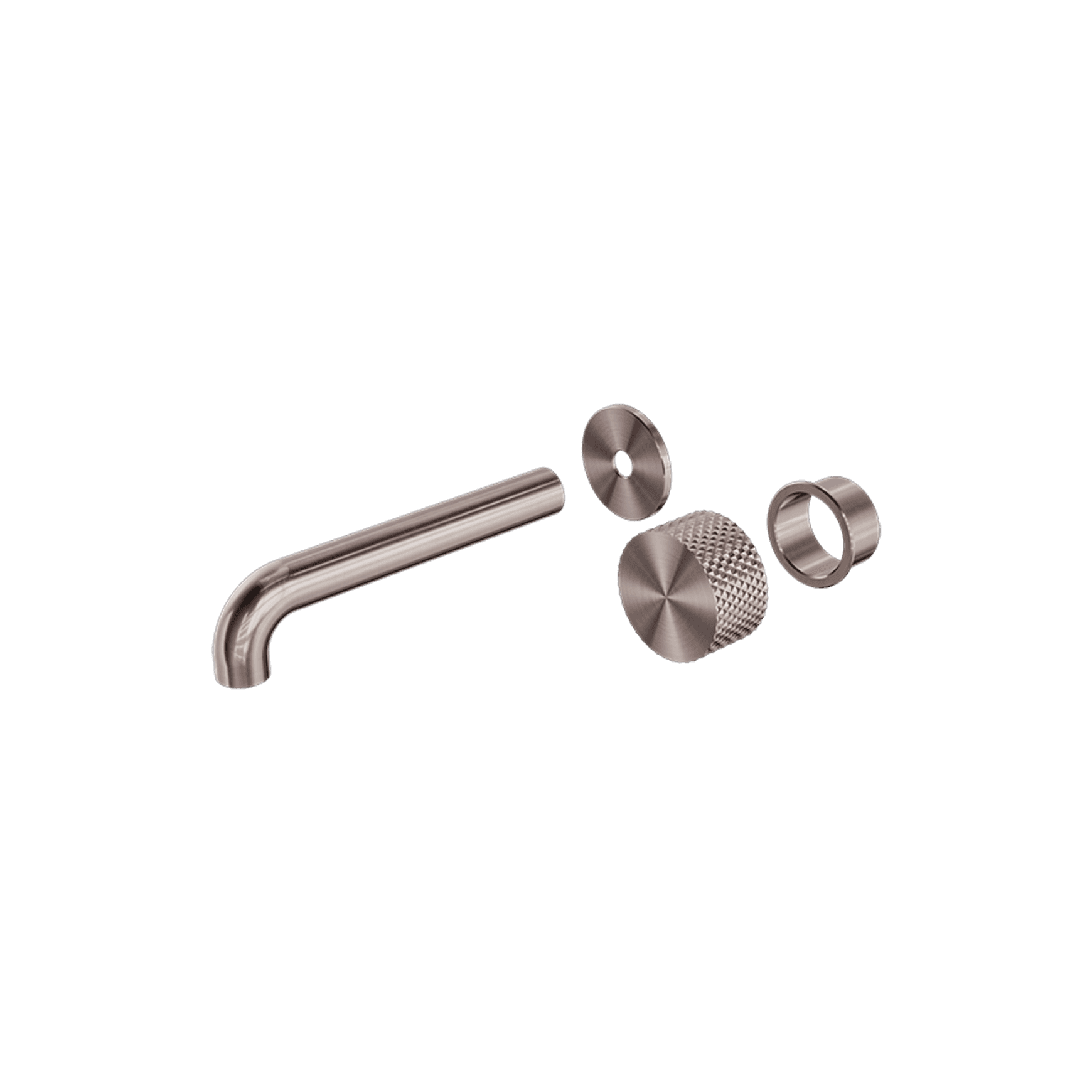 Opal Wall Basin/Bath Set 120mm Kit Brushed Bronze