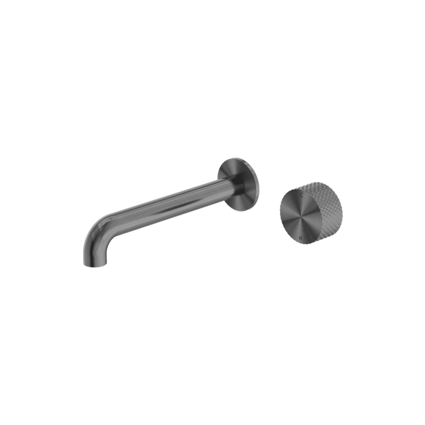 Opal Wall Basin/Bath Set 185mm Graphite