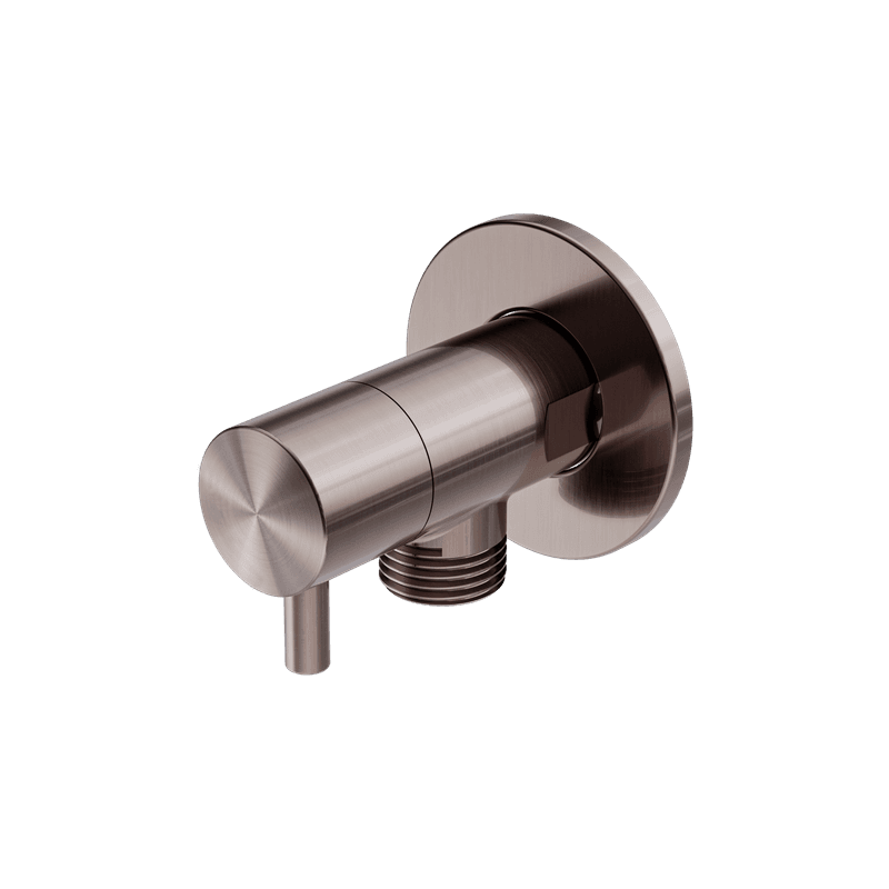 Mini Cistern Stop Brushed Bronze