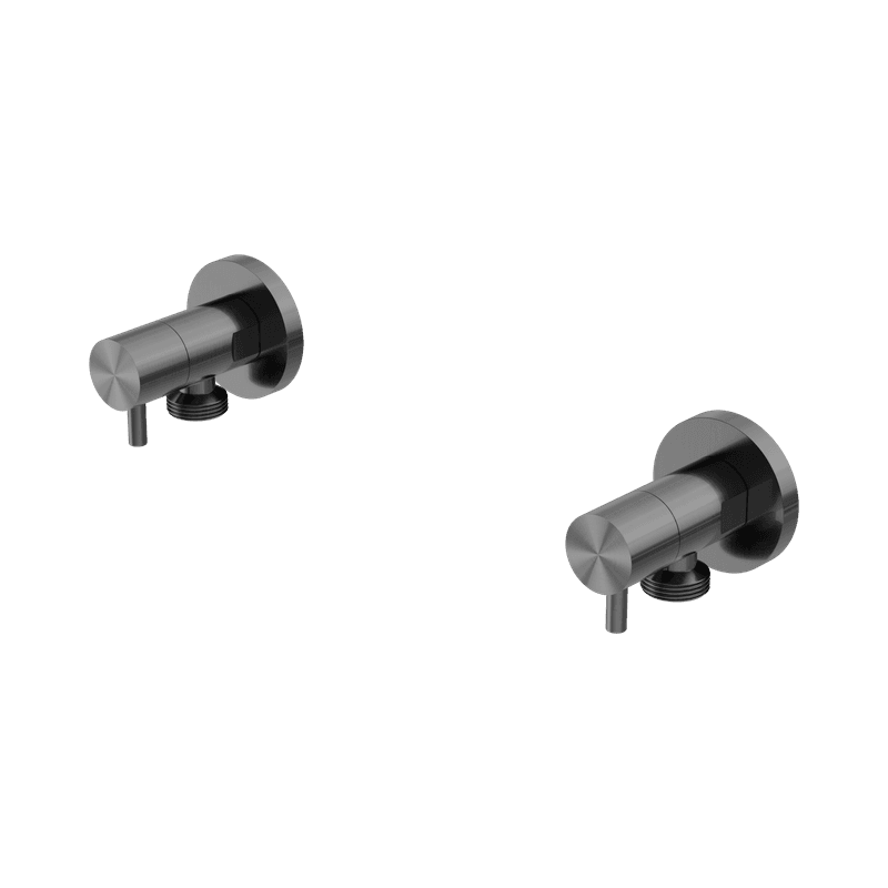 Washing Machine Tap Set Gun Metal