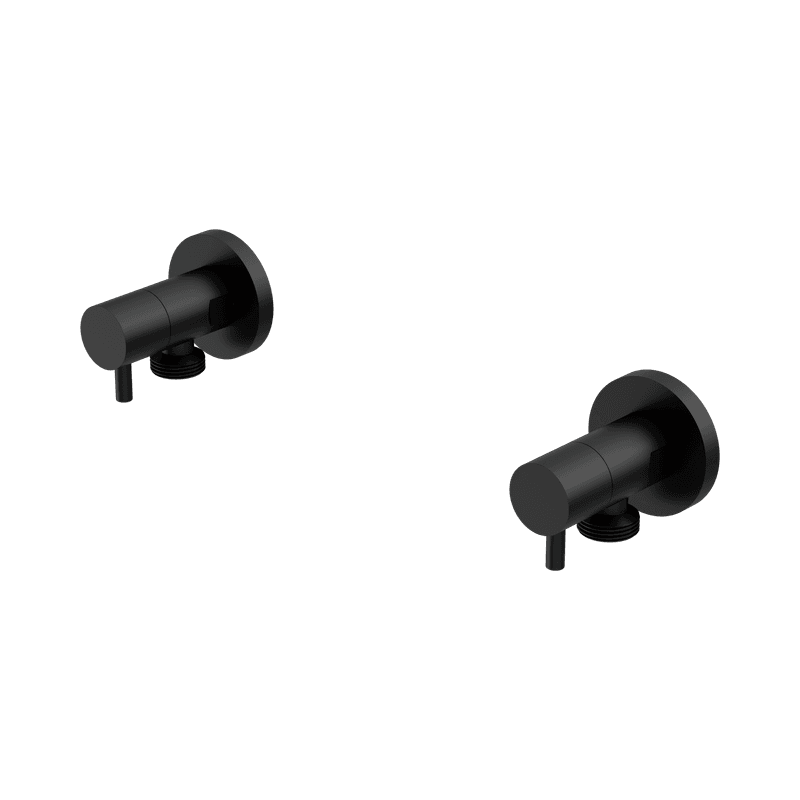 Washing Machine Tap Set Matte Black