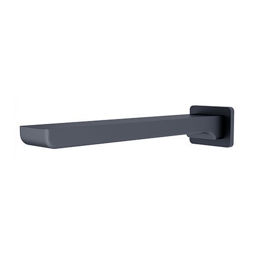 Celia Fixed Bath Spout Only Matte Black