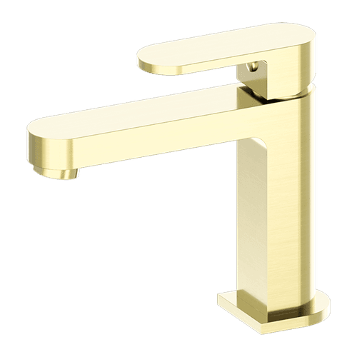 Ecco Basin Mixer Brushed Gold