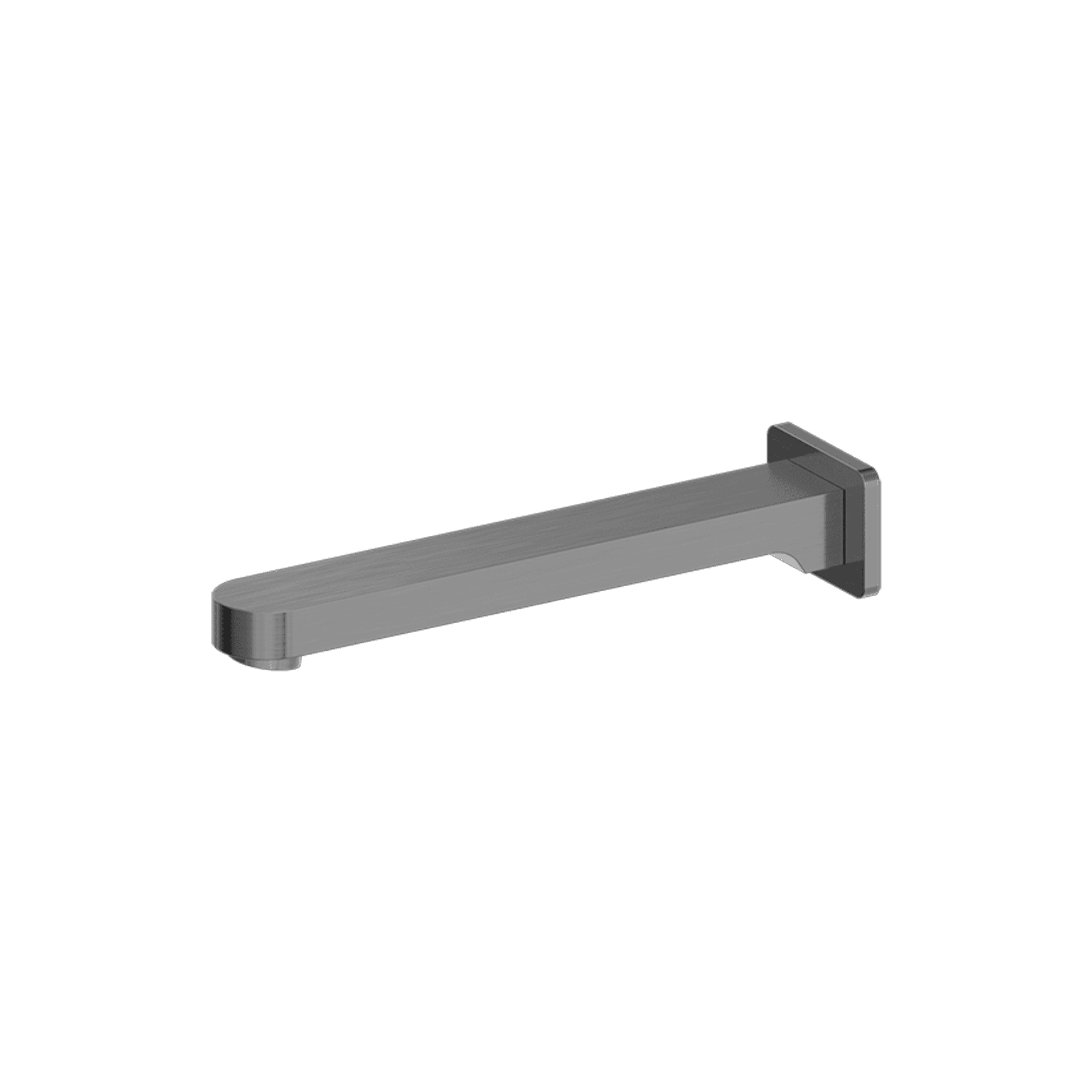 Ecco Fixed Bath Spout Only Gun Metal