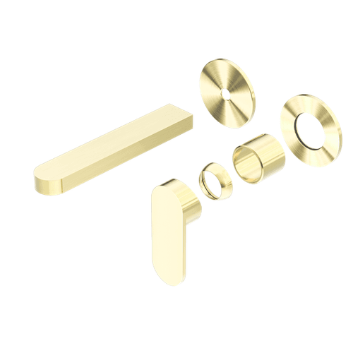 Ecco Wall Basin/Bath Mixer Separate Back Plate Trim Kits Only Brushed Gold