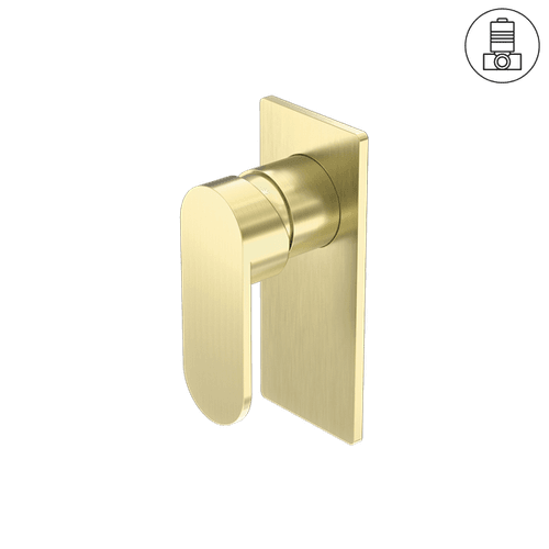 Ecco Shower Mixer Brushed Gold