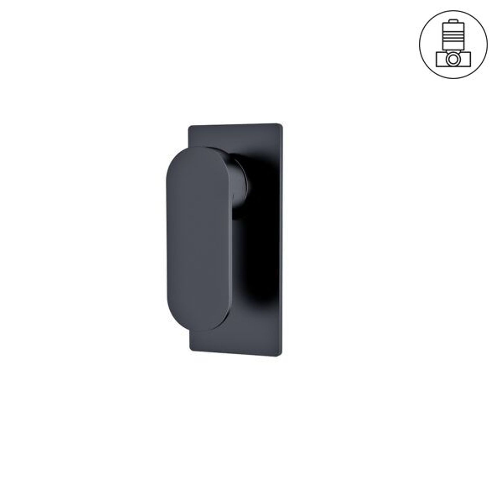 Ecco Shower Mixer Matte Black