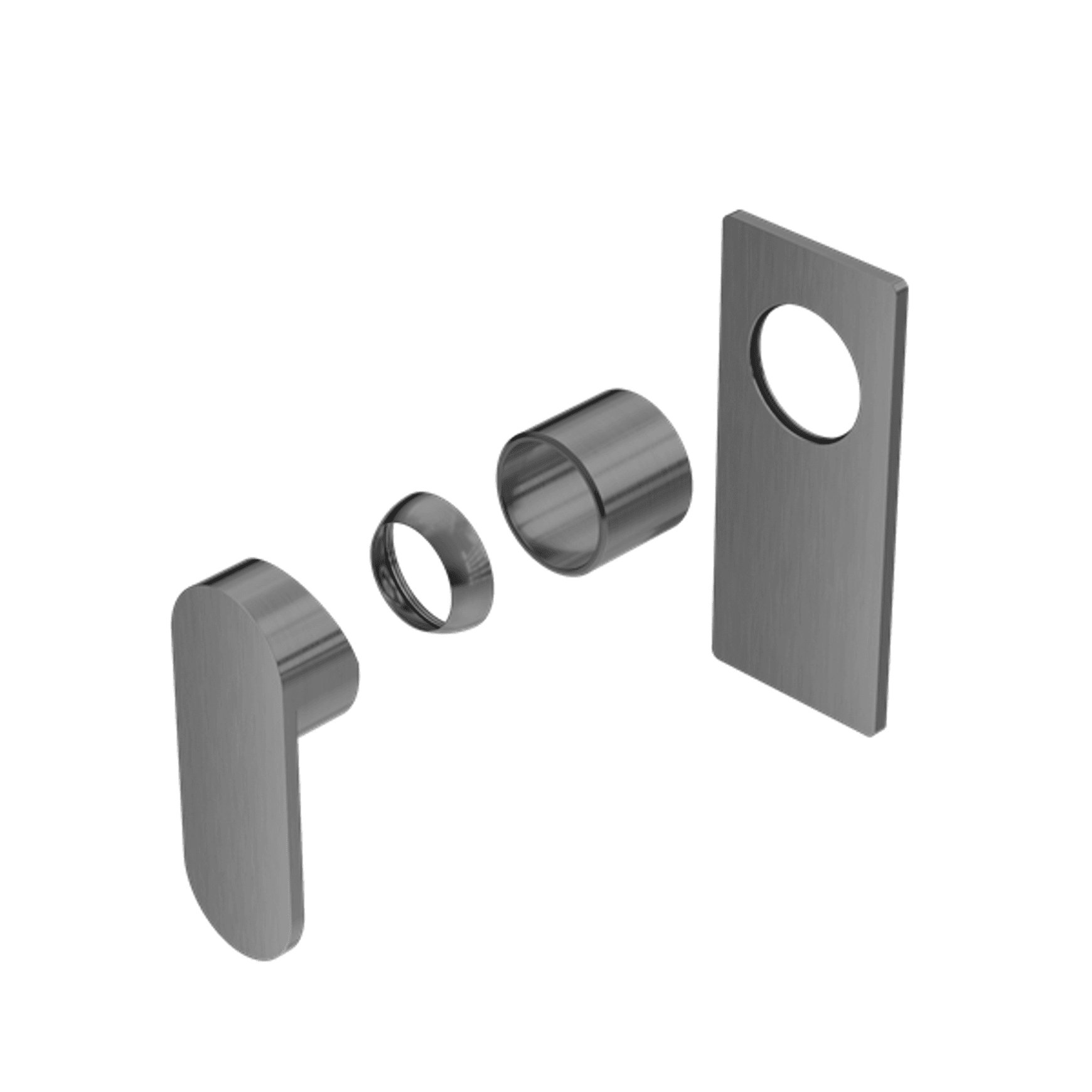 Ecco Shower Mixer Trim Kits Only Gun Metal