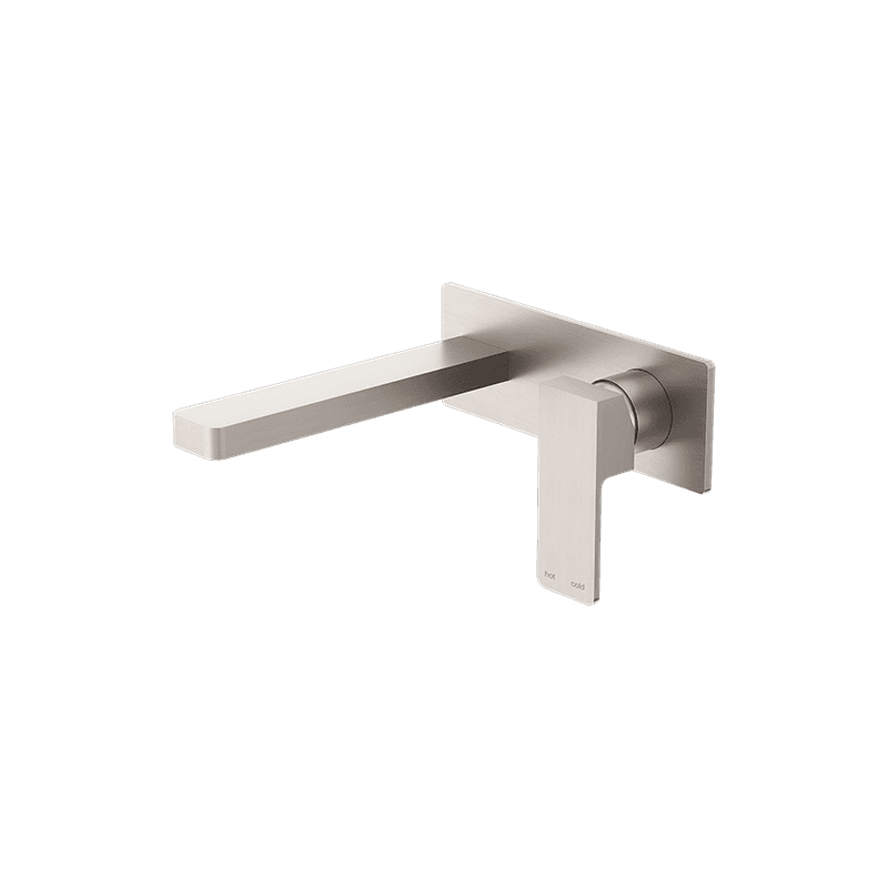 Celia Wall Basin/Bath Mixer Brushed Nickel