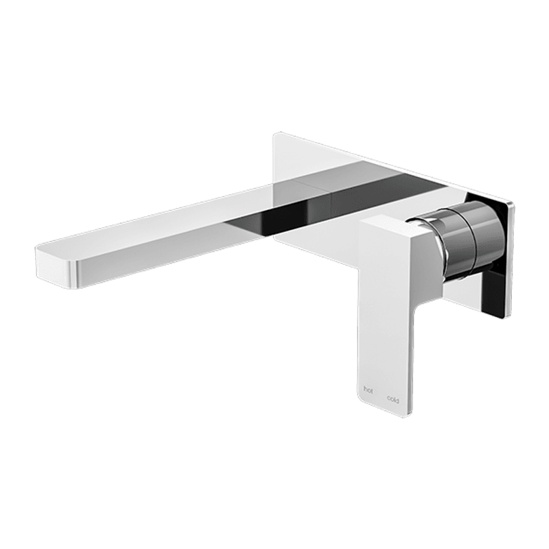Celia Wall Basin/Bath Mixer Chrome