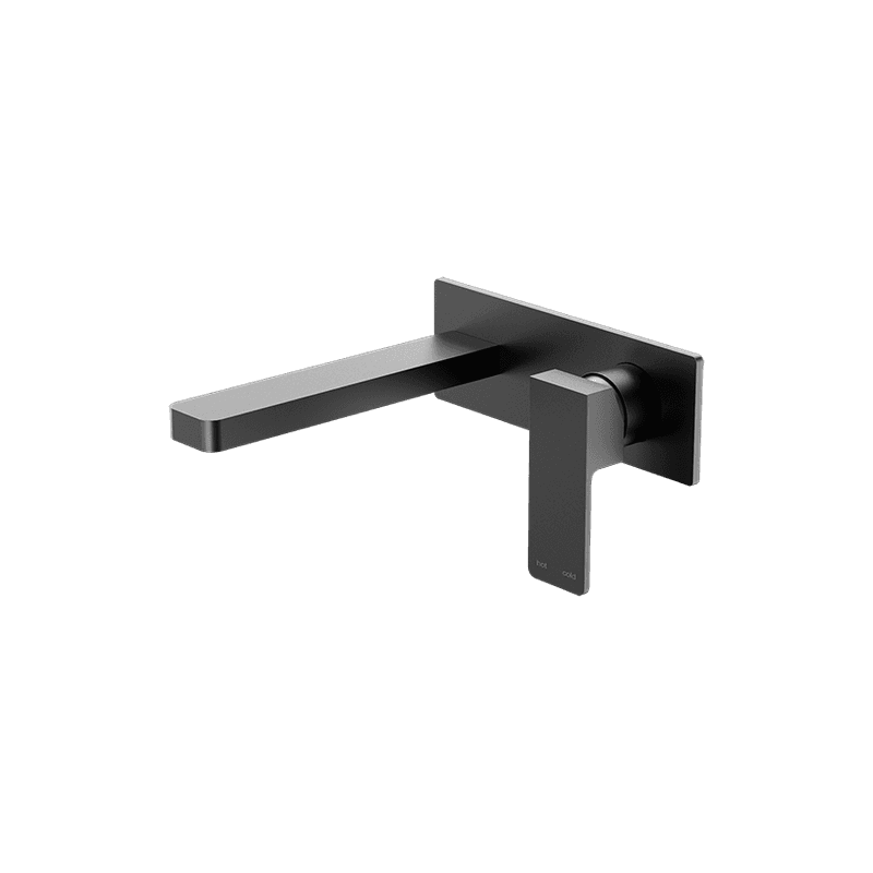 Celia Wall Basin/Bath Mixer Matte Black