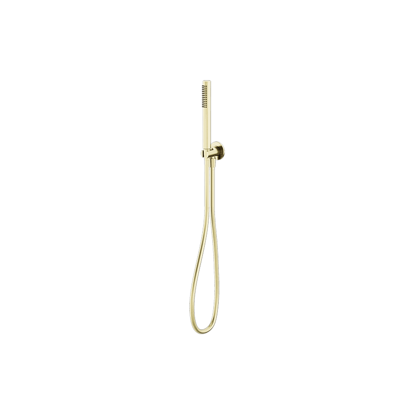 Slim Shower On Bracket Brushed Gold