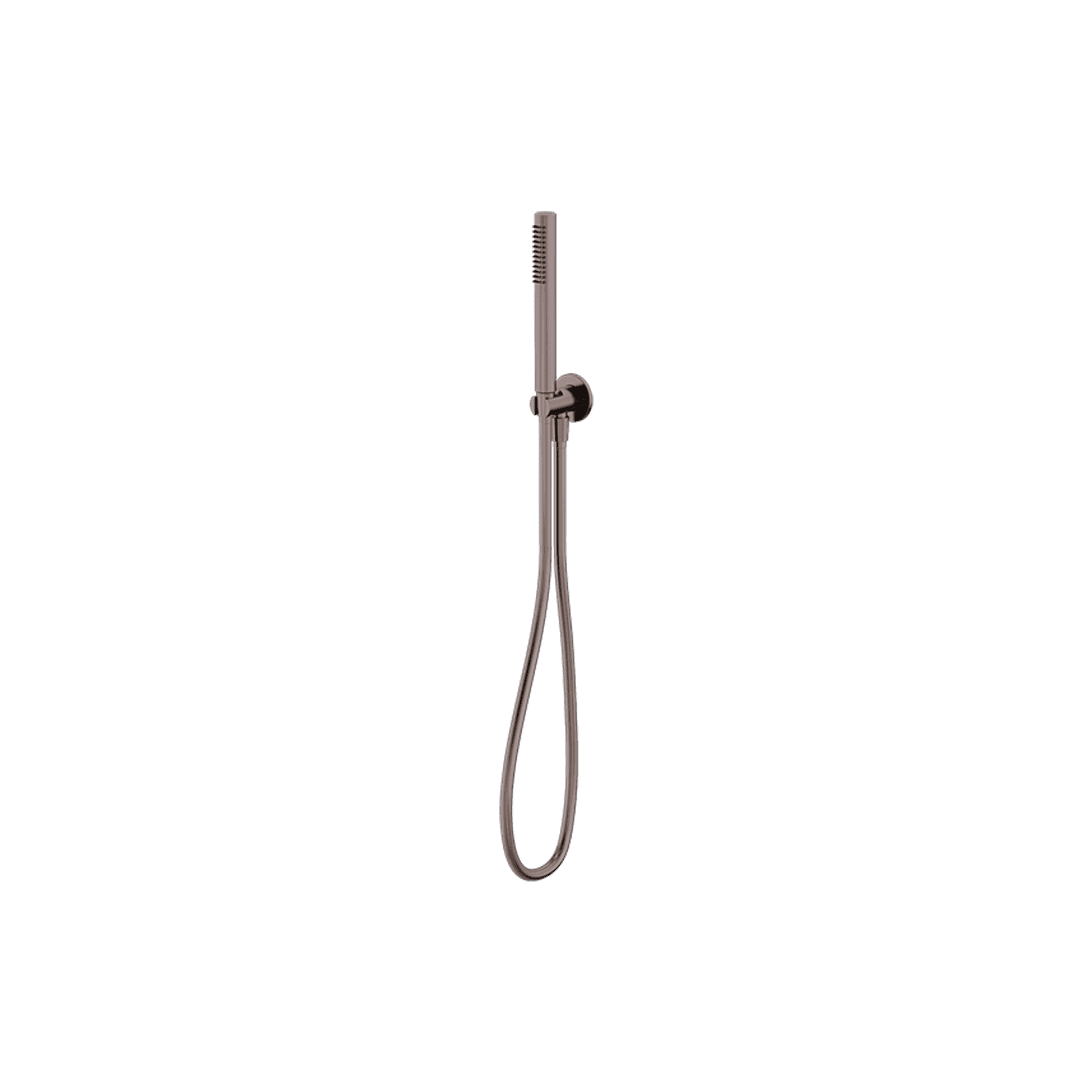 Slim Shower On Bracket Brushed Bronze