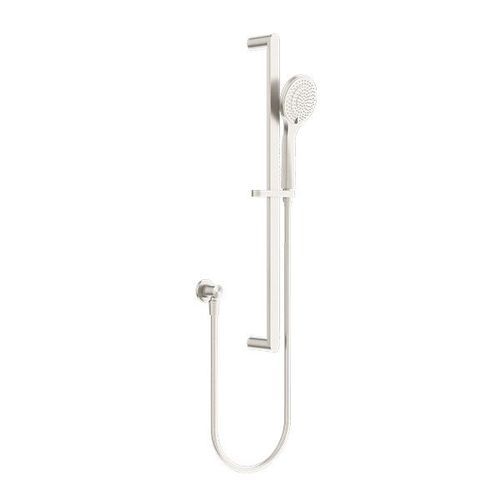 Ecco Shower Rail With Air Shower Brushed Nickel