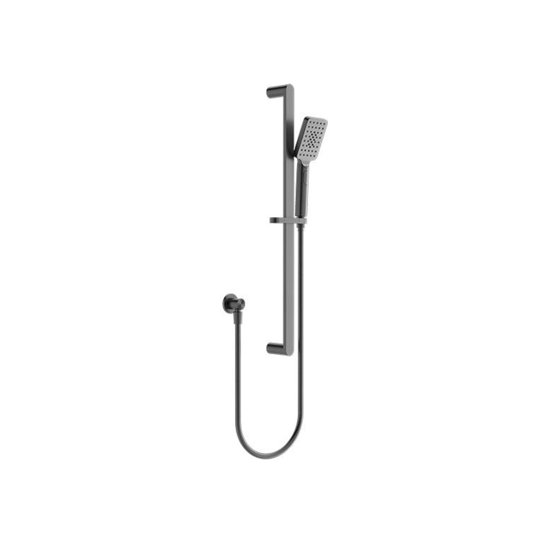Bianca Shower Rail | Gun Metal