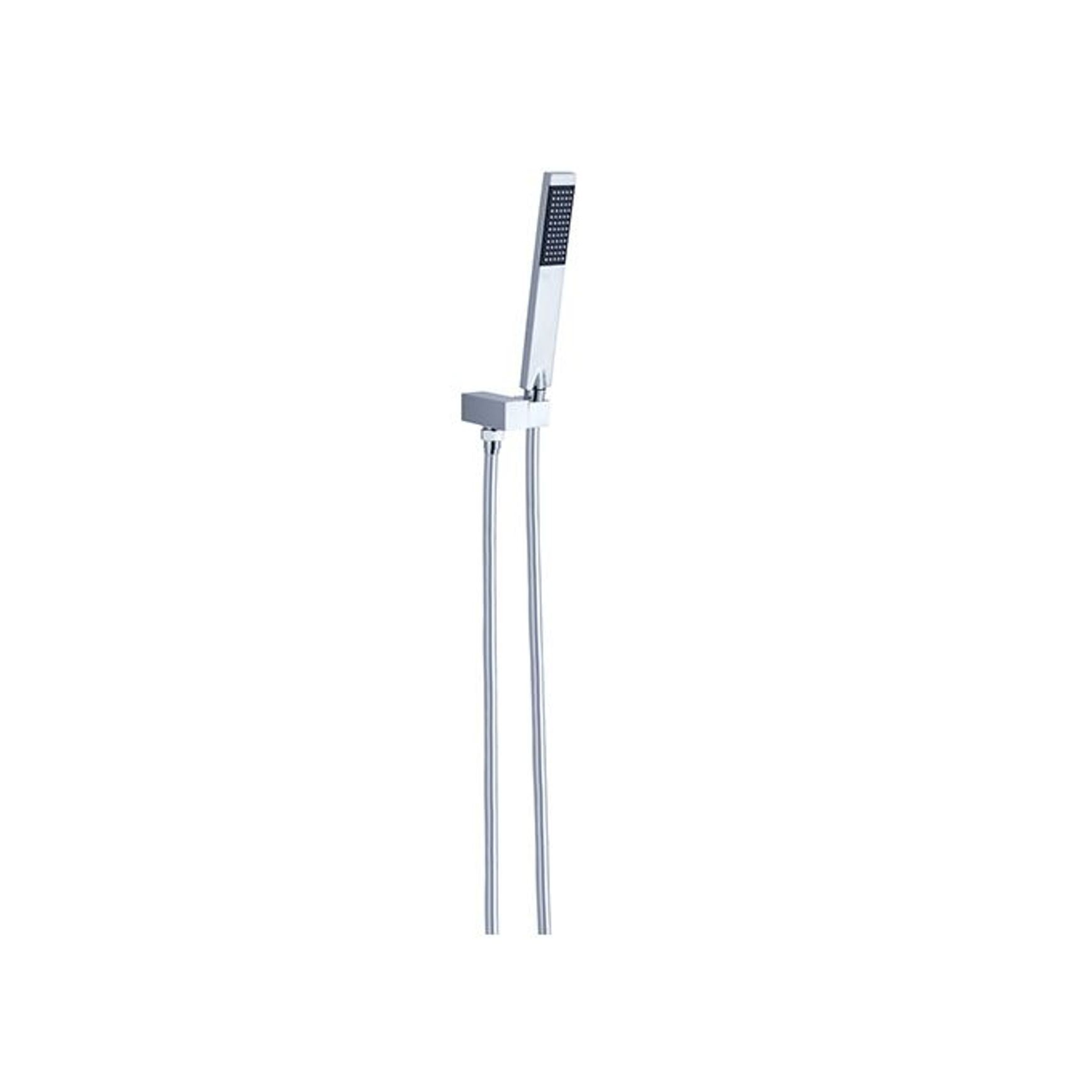 Square Shower On Bracket Chrome