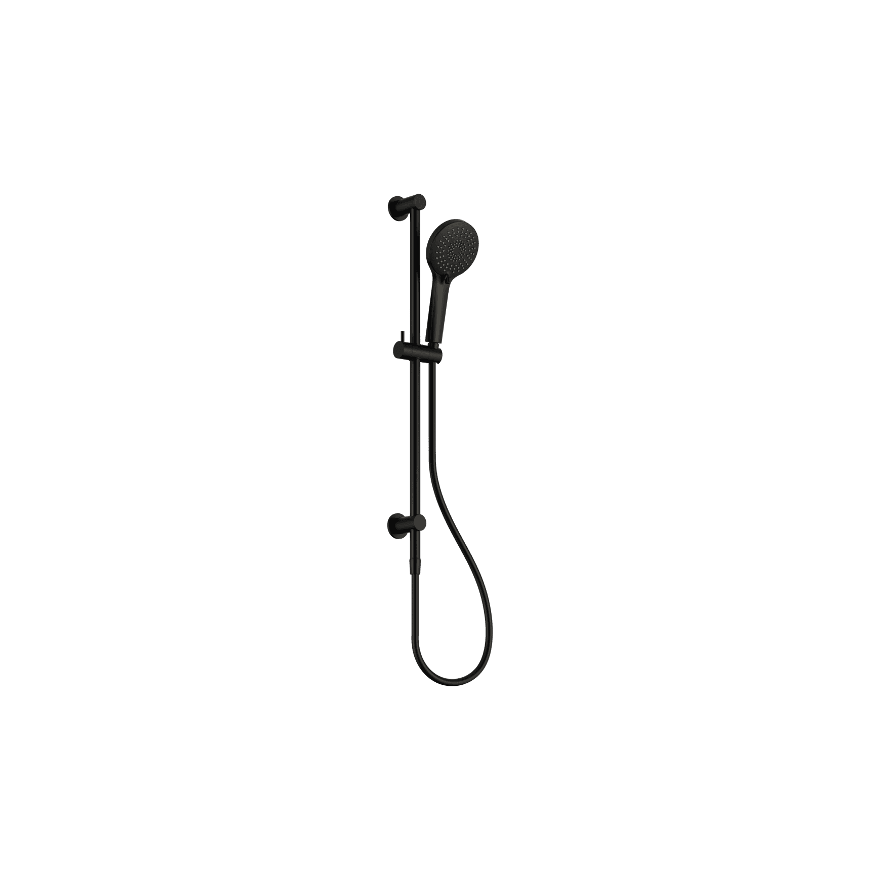 3-Function Shower Rail Matte Black