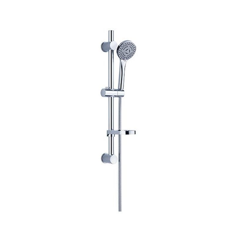Builder Budget Shower Rail Chrome
