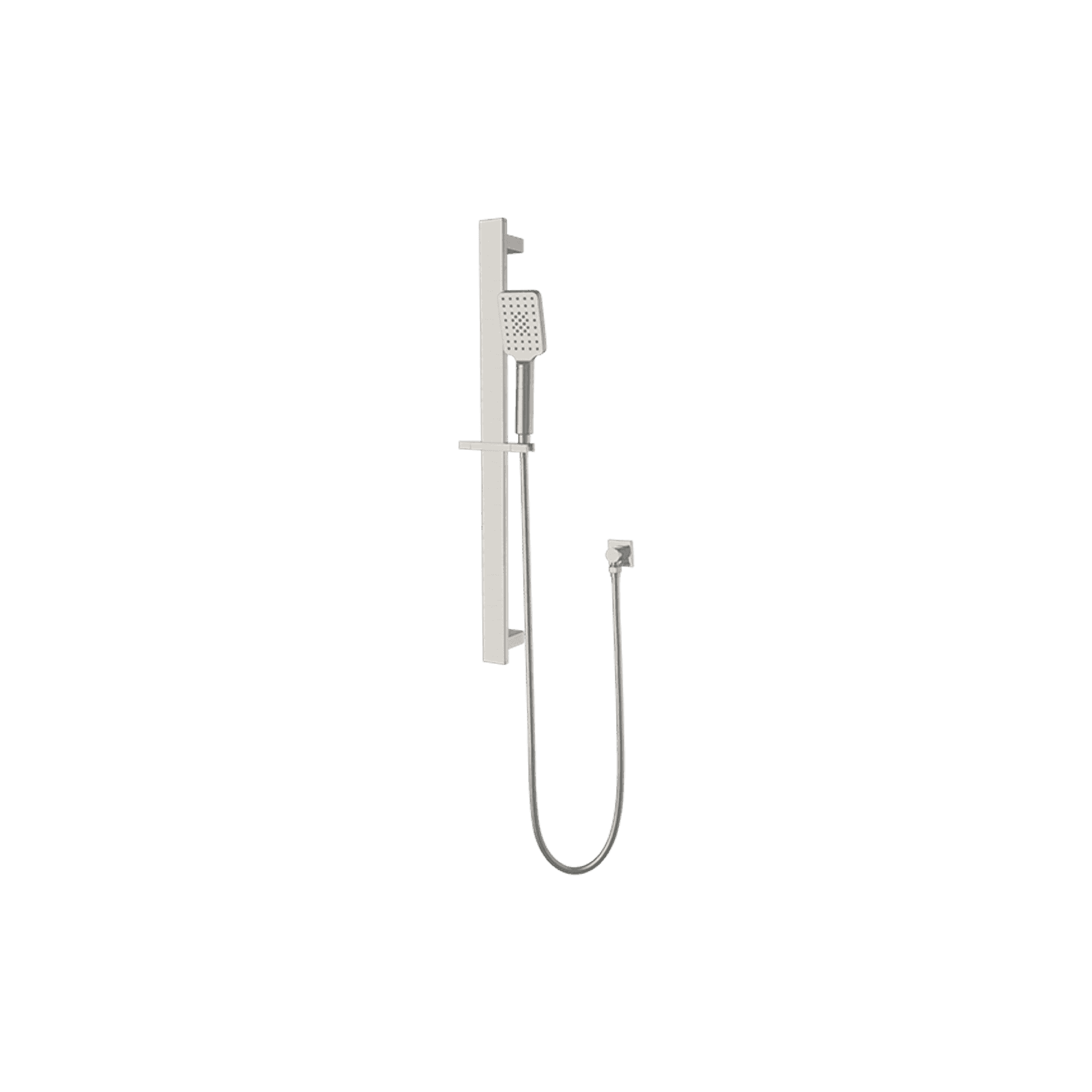 Celia New Shower Rail Brushed Nickel
