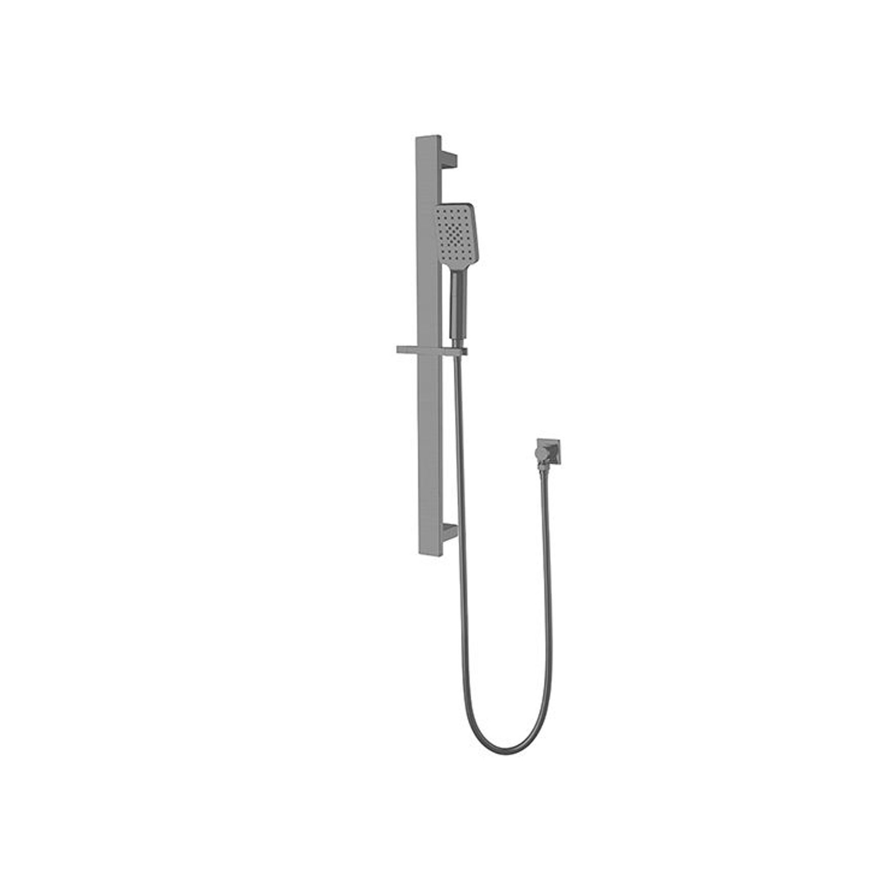 Celia New Shower Rail Gun Metal